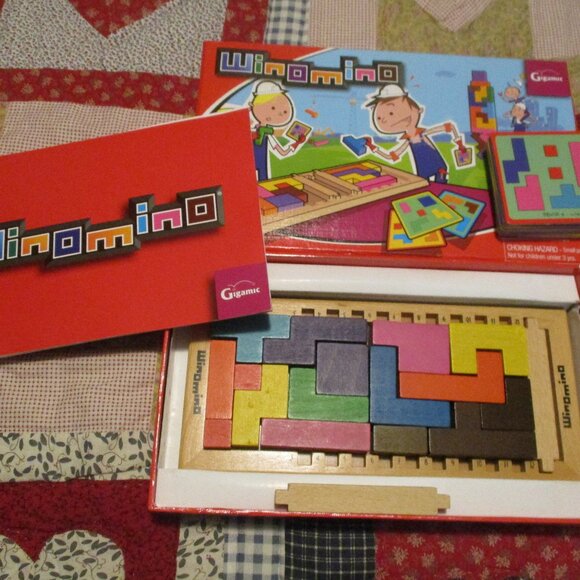 Winomino Wooden puzzle game by Gigamic - Picture 1 of 5